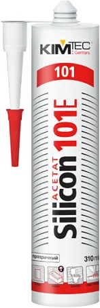 Kim Tec Silicon Acetat 101Е герметик силиконовый Kim Tec Silicon Acetat 101Е герметик силиконовый