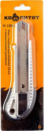 Квалитет Н-18АР нож с алюминиевой рукояткой Квалитет Н-18АР нож с алюминиевой рукояткой недорого с доставкой