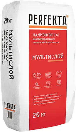 Perfekta Мультислой наливной пол быстротвердеющий Perfekta Мультислой наливной пол быстротвердеющий недорого с доставкой