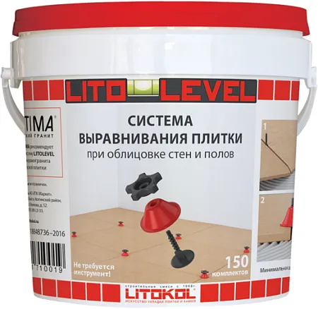 Литокол Litolevel система выравнивания плитки (гайка+шайба+стойка-основание) Литокол Litolevel система выравнивания плитки (гайка+шайба+стойка-основание) недорого с доставкой