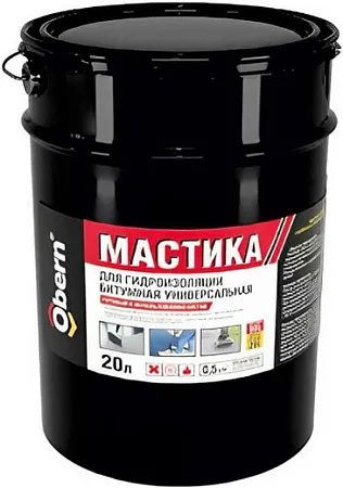 Obern мастика битумная универсальная для гидроизоляции Obern мастика битумная универсальная для гидроизоляции