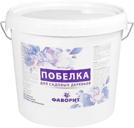 Фаворит ВД-АК-577 П побелка для садовых деревьев водно-дисперсионная Фаворит ВД-АК-577 П побелка для садовых деревьев водно-дисперсионная недорого с доставкой