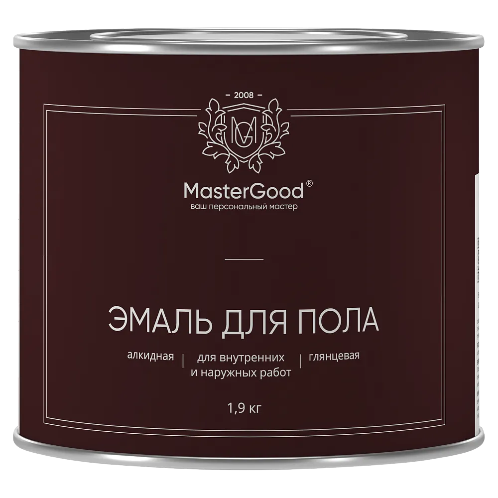 Master Good Эмаль для пола желто-коричневая Master Good Эмаль для пола желто-коричневая недорого с доставкой