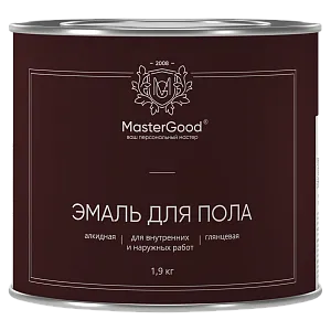 Master Good Эмаль для пола желто-коричневая недорого с доставкой