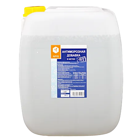 APIS Антиморозная добавка в бетон с пластифицирующими свойствами APIS Антиморозная добавка в бетон с пластифицирующими свойствами