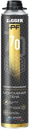 Zigger PF 70 пена профессиональная монтажная Zigger PF 70 пена профессиональная монтажная недорого с доставкой