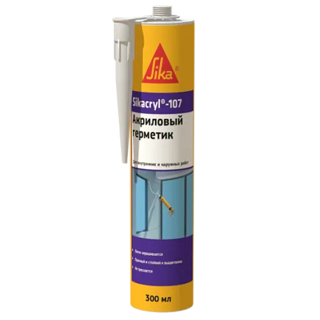 Sika Sikacryl-107 акриловый герметик Sika Sikacryl-107 акриловый герметик недорого с доставкой