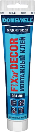 Donewell Fix-n-Decor DBK 301 клей монтажный акриловый Donewell Fix-n-Decor DBK 301 клей монтажный акриловый