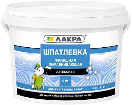 Лакра шпатлевка финишная выравнивающая латексная Лакра шпатлевка финишная выравнивающая латексная недорого с доставкой