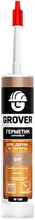 Grover W 100 герметик акриловый для дерева и паркета Grover W 100 герметик акриловый для дерева и паркета