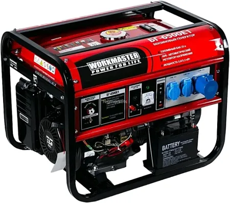 Workmaster БГ-6500E1 бензиновый генератор Workmaster БГ-6500E1 бензиновый генератор недорого с доставкой