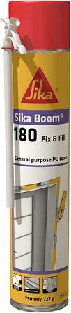 Sika Boom 180 Fix & Fill C852 универсальная однокомпонентная полиуретановая пена с трубкой Sika Boom 180 Fix & Fill C852 универсальная однокомпонентная полиуретановая пена с трубкой недорого с доставкой