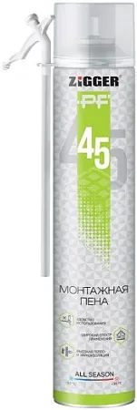 Zigger PF 45 пена монтажная Zigger PF 45 пена монтажная недорого с доставкой