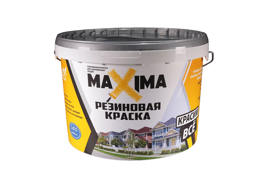 Краска резиновая Maxima для кровли, фасадов, цоколя (13 цветов) Краска резиновая Maxima для кровли, фасадов, цоколя (13 цветов) недорого с доставкой