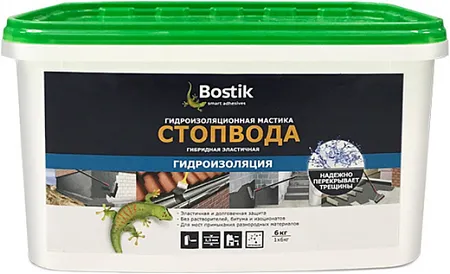 Bostik Стопвода гидроизоляционная мастика на основе SMP-полимера Bostik Стопвода гидроизоляционная мастика на основе SMP-полимера