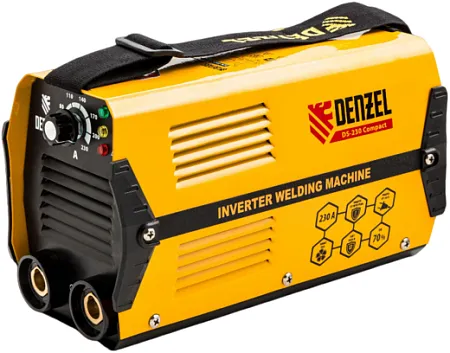 Denzel DS-230 Compact аппарат инверторный дуговой сварки Denzel DS-230 Compact аппарат инверторный дуговой сварки недорого с доставкой