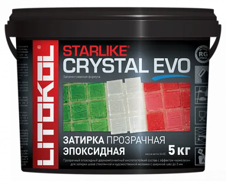 Литокол Starlike Crystal Evo затирка эпоксидная двухкомпонентная с эффектом хамелеон Литокол Starlike Crystal Evo затирка эпоксидная двухкомпонентная с эффектом хамелеон недорого с доставкой