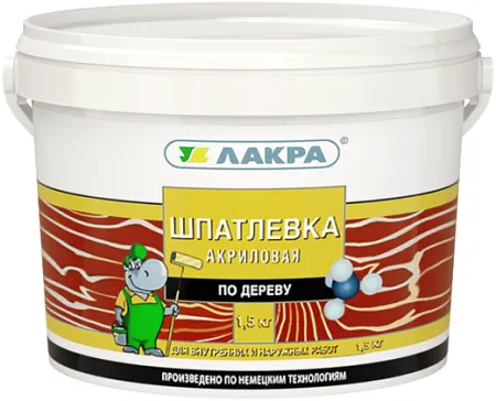 Лакра шпатлевка акриловая по дереву Лакра шпатлевка акриловая по дереву