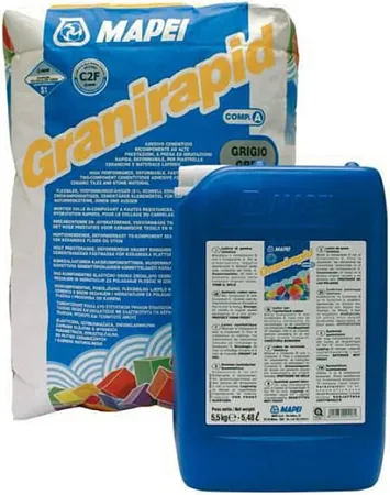 Mapei Granirapid клей для плитки двухкомпонентный Mapei Granirapid клей для плитки двухкомпонентный