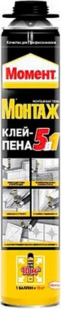 Момент Монтаж Профессиональная клей-пена 5 в 1 Момент Монтаж Профессиональная клей-пена 5 в 1 недорого с доставкой