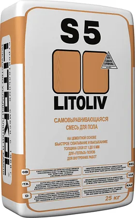 Литокол Litoliv S5 самовыравнивающаяся смесь для пола на цементной основе Литокол Litoliv S5 самовыравнивающаяся смесь для пола на цементной основе недорого с доставкой