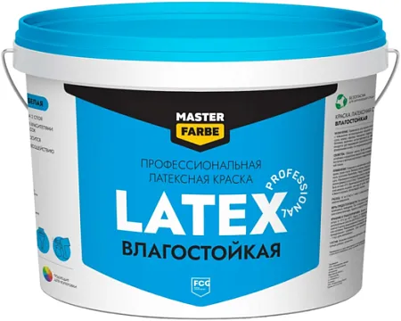 Master Farbe Professional Latex краска профессиональная латексная влагостойкая Master Farbe Professional Latex краска профессиональная латексная влагостойкая