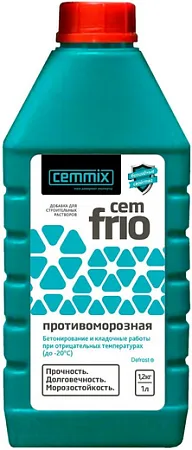 Cemmix Cemfrio Противоморозная добавка для строительных растворов Cemmix Cemfrio Противоморозная добавка для строительных растворов