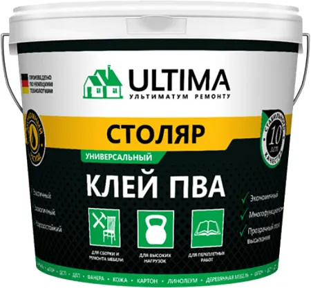 Ultima ПВА Столяр клей универсальный Ultima ПВА Столяр клей универсальный недорого с доставкой