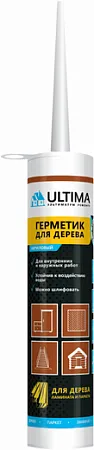 Ultima герметик акриловый для дерева, паркета и ламината Ultima герметик акриловый для дерева, паркета и ламината