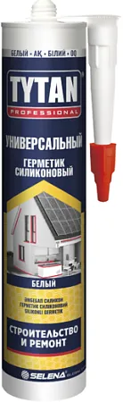 Титан Professional Строительство и Ремонт герметик силиконовый универсальный Титан Professional Строительство и Ремонт герметик силиконовый универсальный