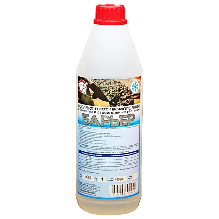 БАРЬЕР противоморозная добавка в бетон с пластифицирующими свойствами БАРЬЕР противоморозная добавка в бетон с пластифицирующими свойствами