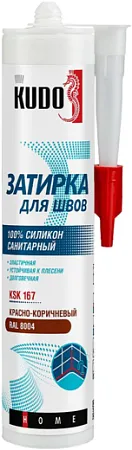 Kudo Home герметик-затирка для швов силиконовый санитарный Kudo Home герметик-затирка для швов силиконовый санитарный