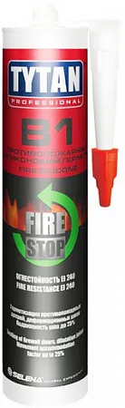 Титан Professional B1 Fire Stop противопожарный силиконовый герметик Титан Professional B1 Fire Stop противопожарный силиконовый герметик недорого с доставкой