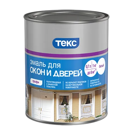 Текс Профи эмаль для окон и дверей Текс Профи эмаль для окон и дверей недорого с доставкой