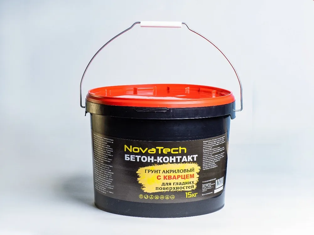 Грунт NovaTech Бетоноконтакт с кварцевым песком Грунт NovaTech Бетоноконтакт с кварцевым песком недорого с доставкой
