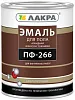 Лакра ПФ-266 эмаль для пола алкидная износоустойчивая сверхпрочная недорого с доставкой
