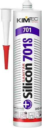 Kim Tec Silicon Sanitar 701S герметик силиконовый санитарный Kim Tec Silicon Sanitar 701S герметик силиконовый санитарный