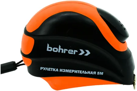 Bohrer Комфорт рулетка с автостопом и магнитным зацепом Bohrer Комфорт рулетка с автостопом и магнитным зацепом недорого с доставкой