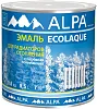 Alpa Ecolaque эмаль для радиаторов отопления супербелая недорого с доставкой