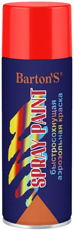 Bartons Spray Paint быстросохнущая аэрозольная краска Bartons Spray Paint быстросохнущая аэрозольная краска