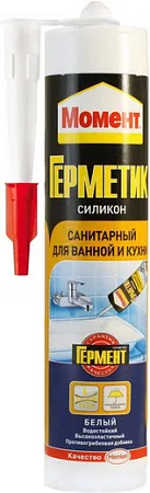 Момент Силикон Санитарный для Ванной и Кухни герметик силиконовый Момент Силикон Санитарный для Ванной и Кухни герметик силиконовый