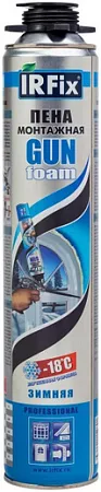 Irfix Gun Foam пена монтажная профессиональная Irfix Gun Foam пена монтажная профессиональная