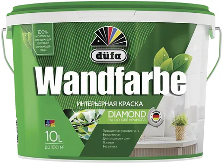 Dufa Wandfarbe краска водно-дисперсионная для стен и потолков Dufa Wandfarbe краска водно-дисперсионная для стен и потолков