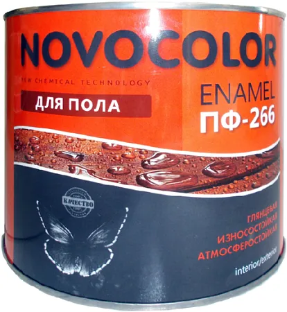 Новоколор ПФ-266 Enamel эмаль для пола Новоколор ПФ-266 Enamel эмаль для пола
