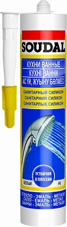 Soudal Кухни Ванные санитарный силикон Soudal Кухни Ванные санитарный силикон недорого с доставкой