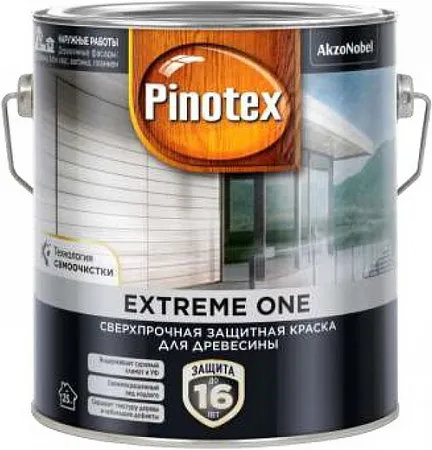 Пинотекс Extreme One сверхпрочная защитная краска для древесины Пинотекс Extreme One сверхпрочная защитная краска для древесины