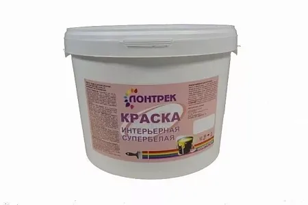Лонтрек Краска ВД АК 20-04СЛ интерьерная супербелая 15 кг Лонтрек Краска ВД АК 20-04СЛ интерьерная супербелая 15 кг недорого с доставкой