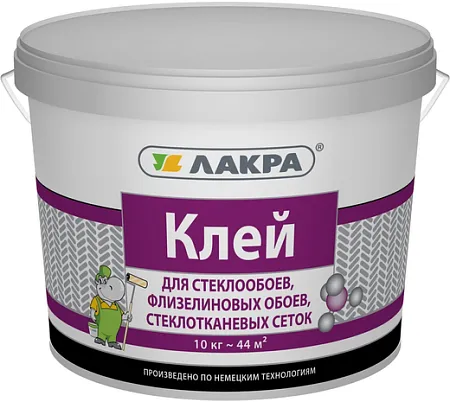 Лакра клей для флизелиновых и стеклообоев, стеклотканевых сеток Лакра клей для флизелиновых и стеклообоев, стеклотканевых сеток недорого с доставкой