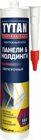 Титан Professional Панели & Молдинги монтажный клей сверхпрочный Титан Professional Панели & Молдинги монтажный клей сверхпрочный недорого с доставкой