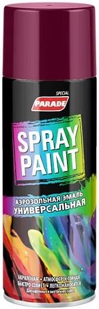 Parade Spray Paint аэрозольная эмаль универсальная Parade Spray Paint аэрозольная эмаль универсальная